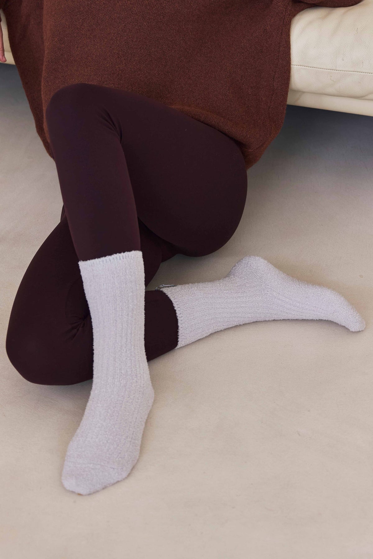 Cosy Socken - 100 % recycelt - Chocolate