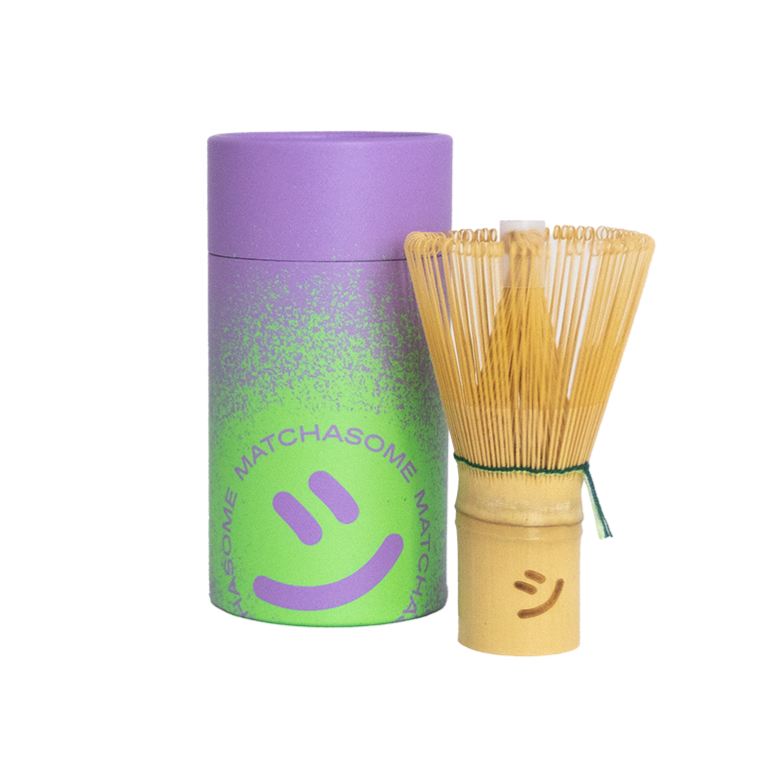 Happy - Classic Matcha-Besen (Doppelter grüner Faden)