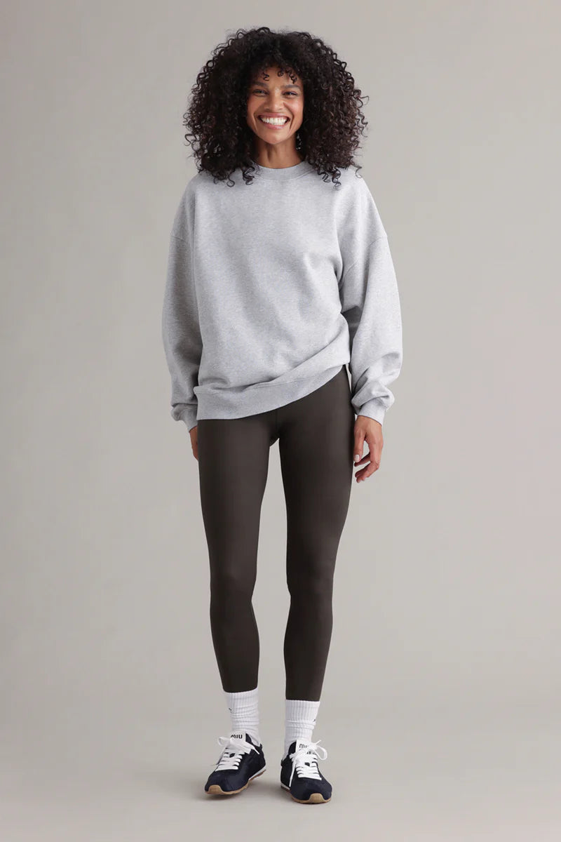 Hey Honey SWEATSHIRT REFLECT GREY MELANGE