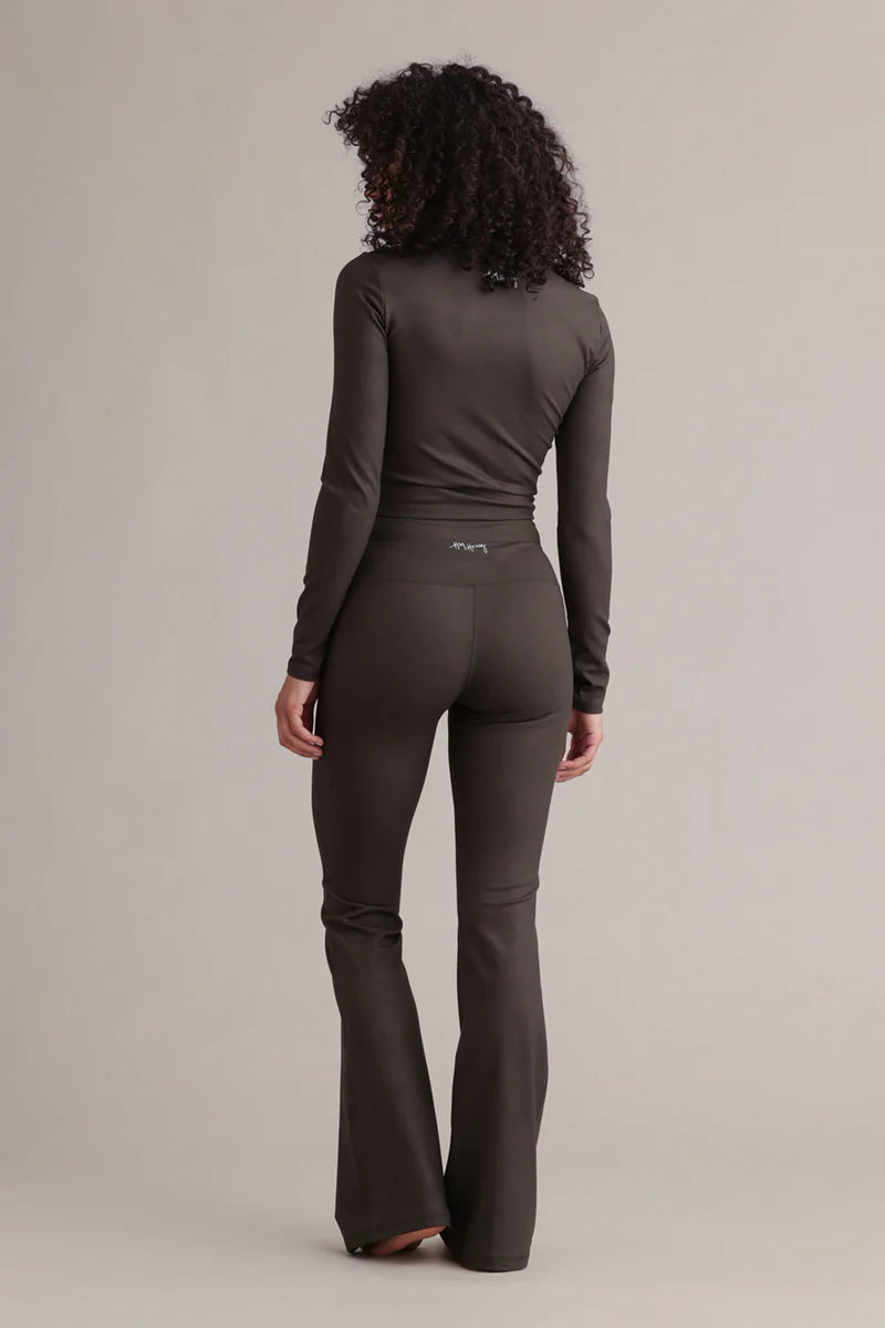 Hey Honey LONGSLEEVE CROPPED ALWAYS DRESSED FORREST NIGHT