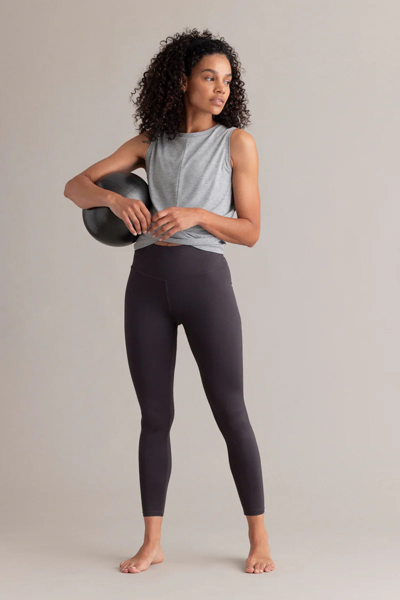 Hey Honey CROPPED TOP GREY MELANGE