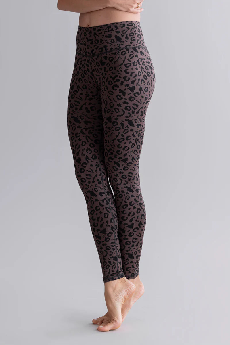 Hey Honey LEGGINGS MONO LEO SOFT BROWN