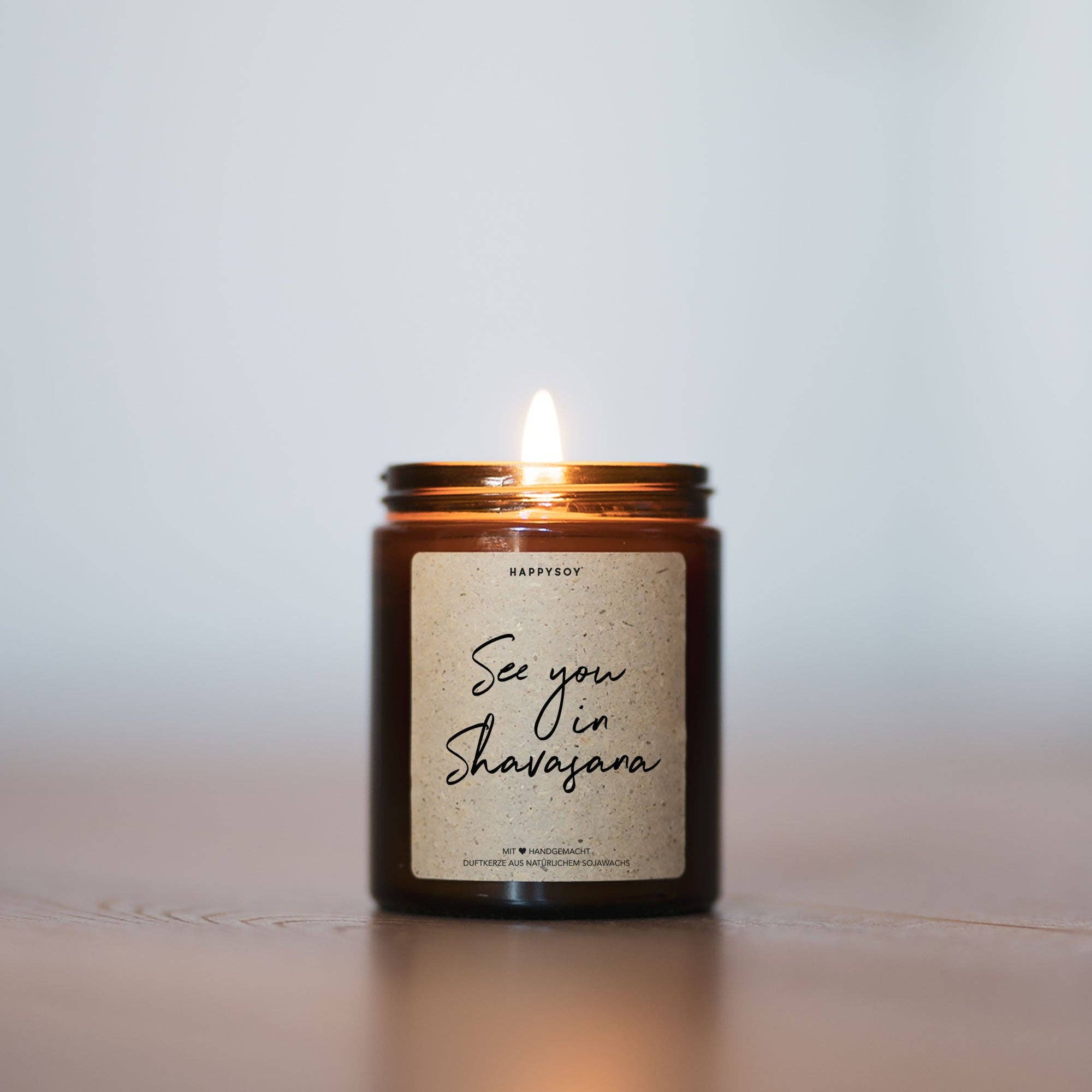 HAPPYSOY Duftkerze | See you in SHAVASANA
