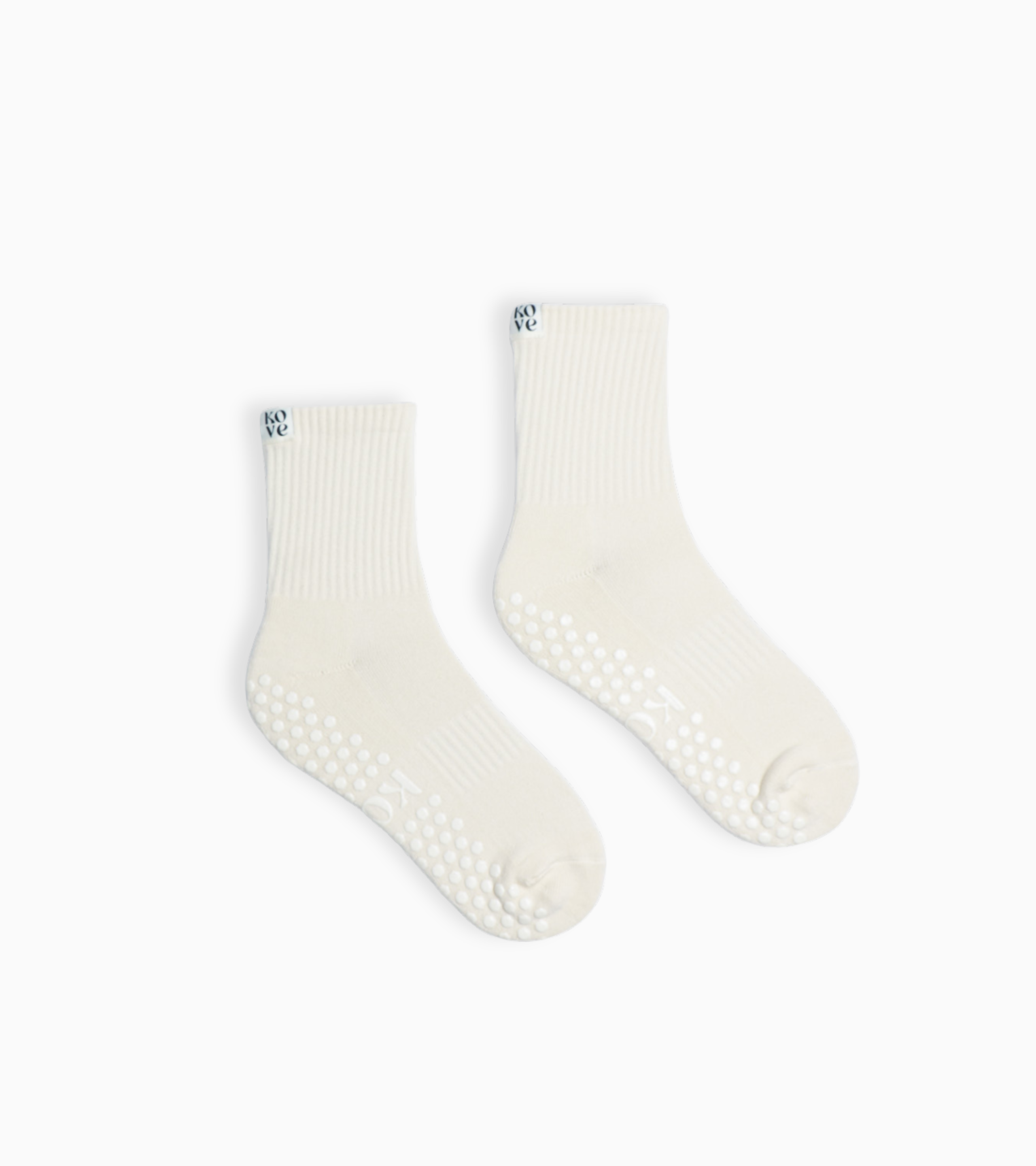 Kove - Les Basics Grip Socks Creme