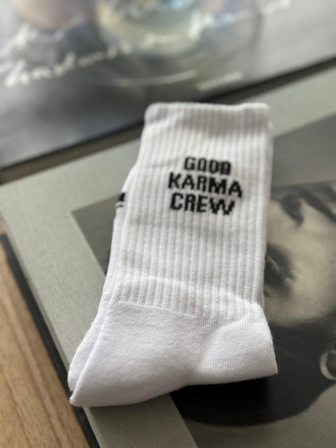 Good Karma Crew Socks