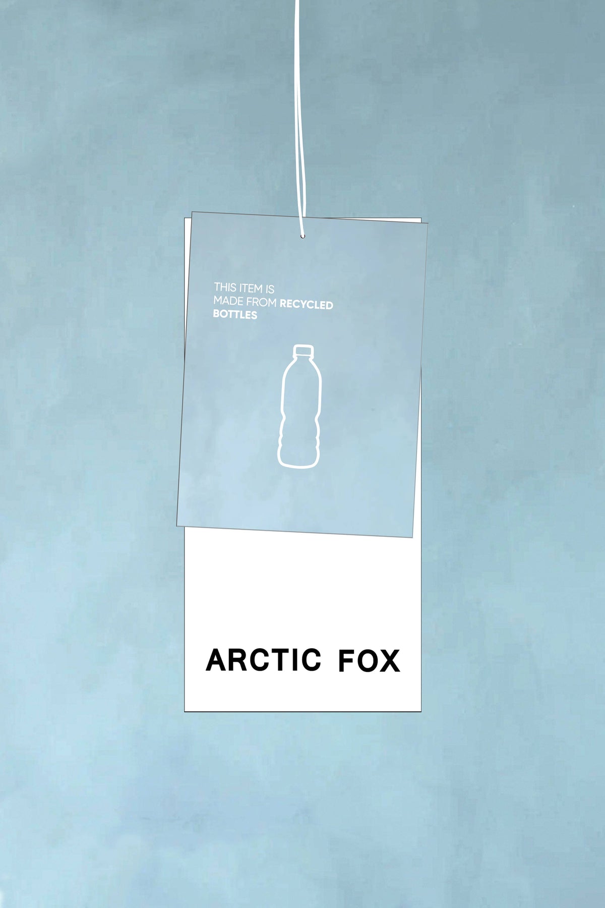 Arctic Fox Teddy-Decke - 100 % recycelt - Khaki-Karo