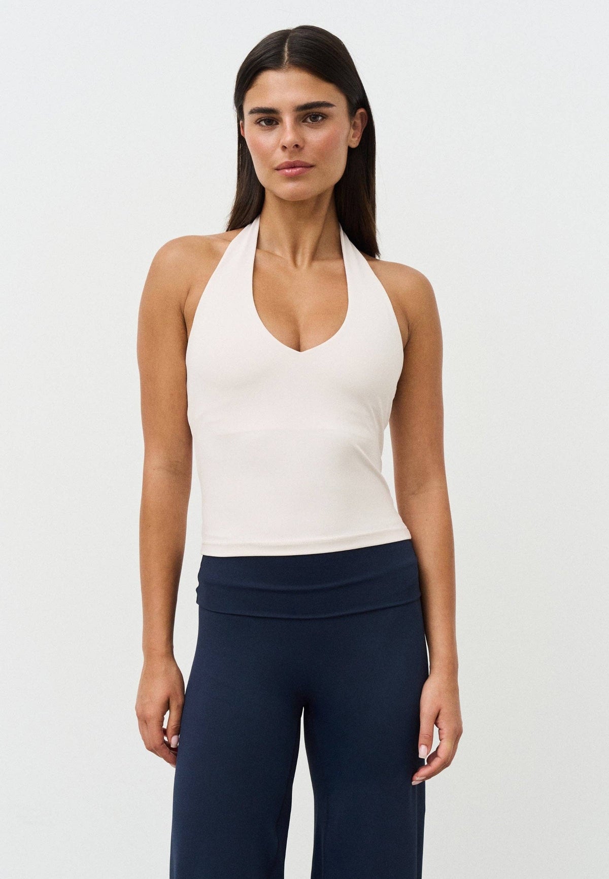 Sisterly Tribe Softsculpt Neckholder-Top - Marshmallow