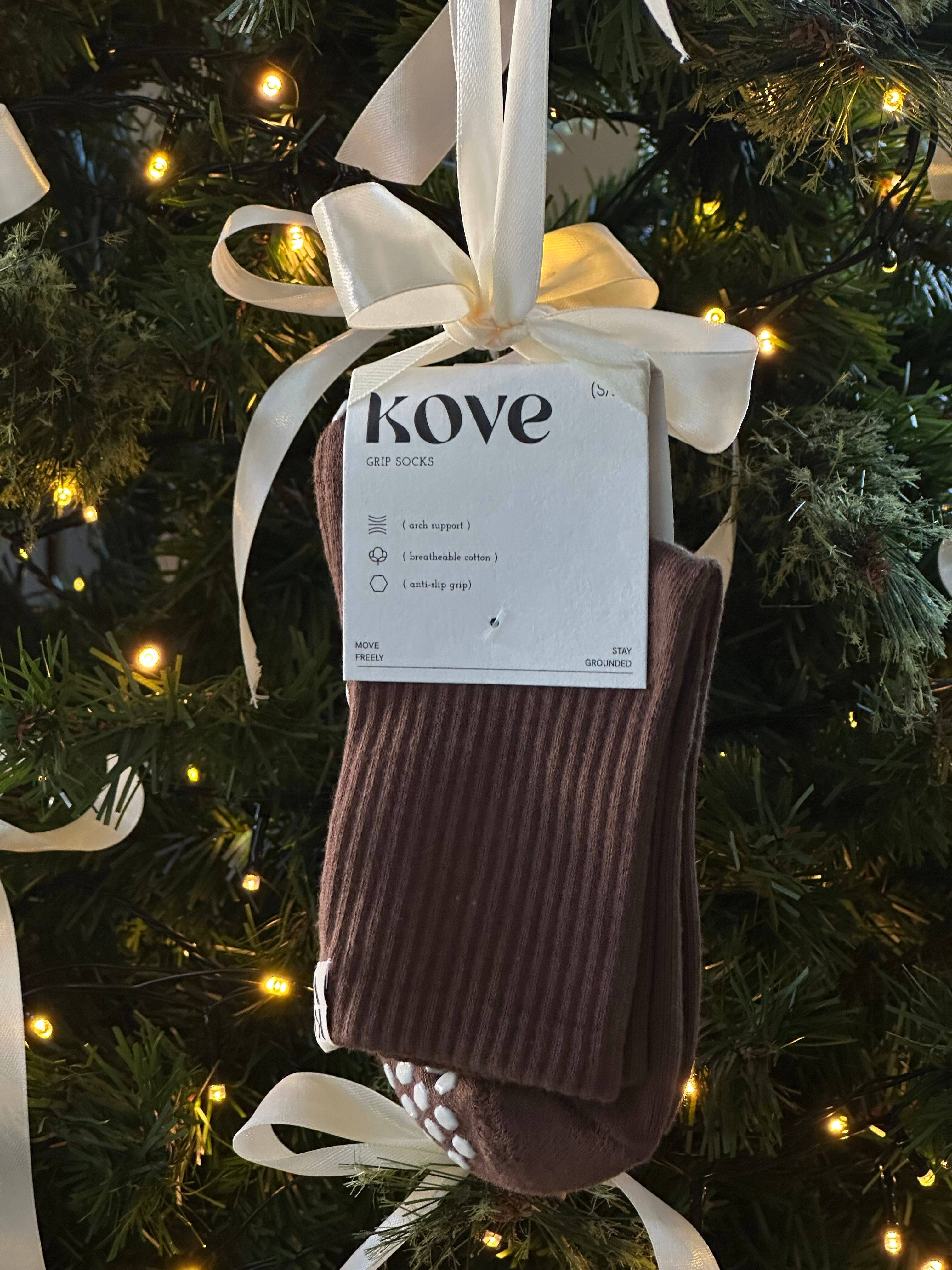 Kove - Les Basics Grip Socks Espresso