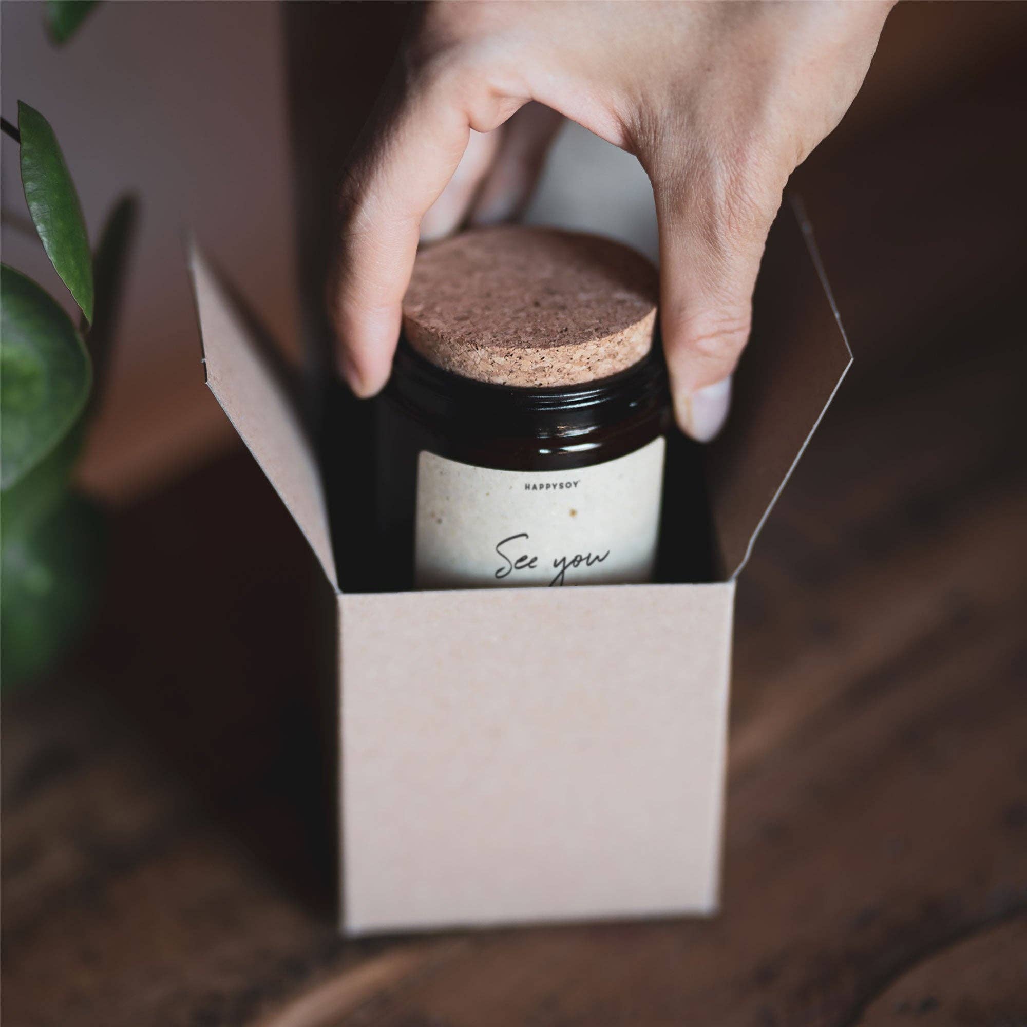 HAPPYSOY Duftkerze | See you in SHAVASANA