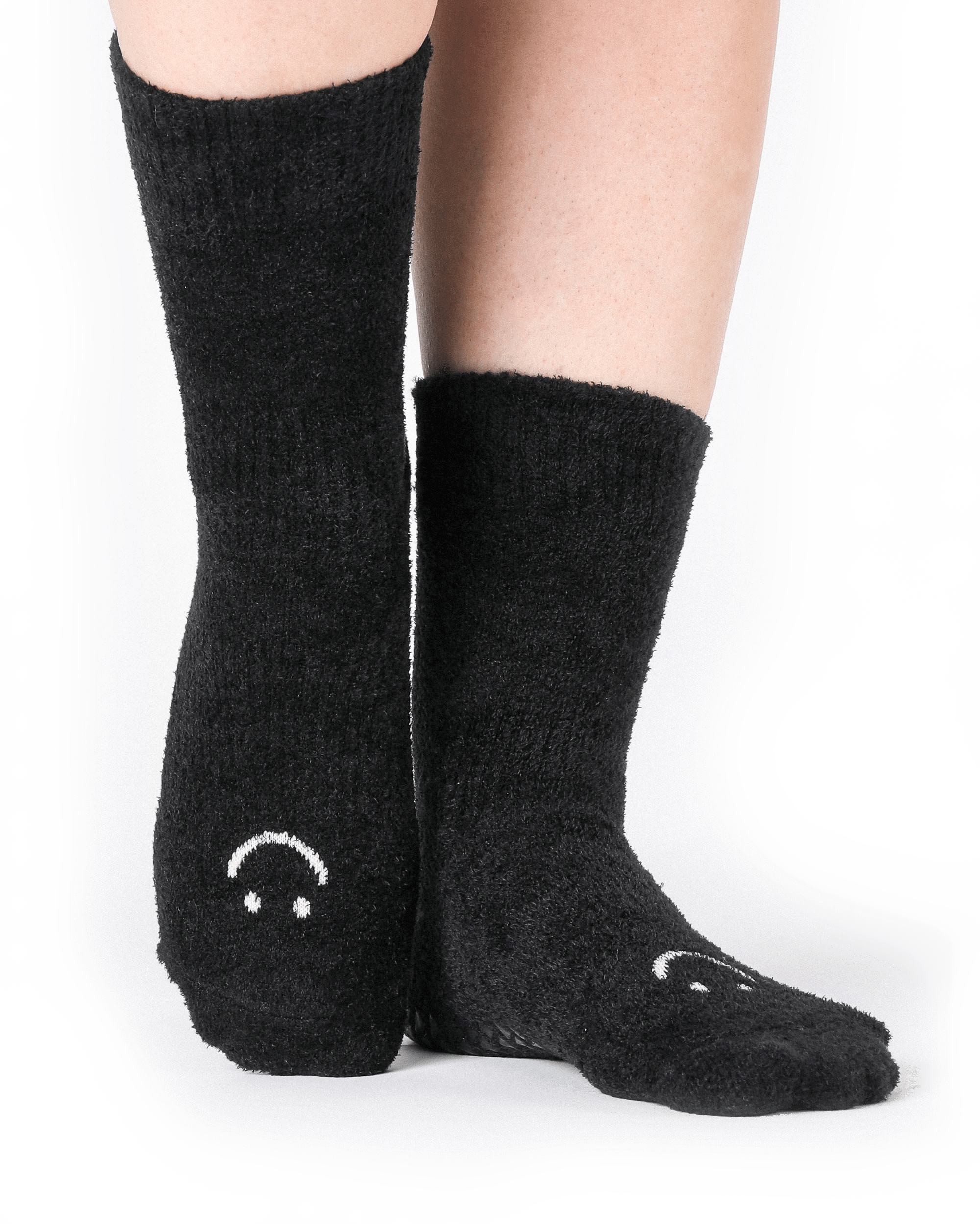 Happy Cloud Crew Grip Socke für Damen
