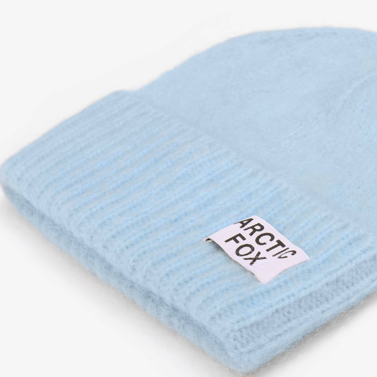 Arctic Fox Mohair-Beanie - Himmelblau - AW26