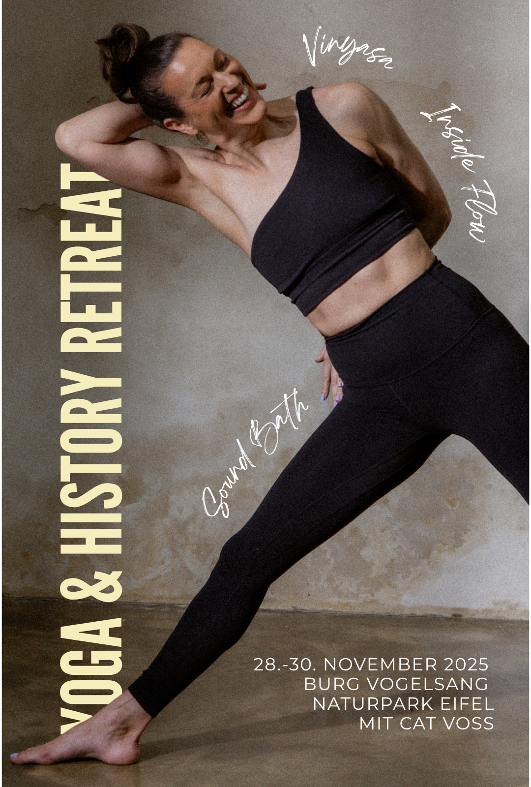 Yoga & History Retreat mit Cat - 28.-30. November 2025, Eifel
