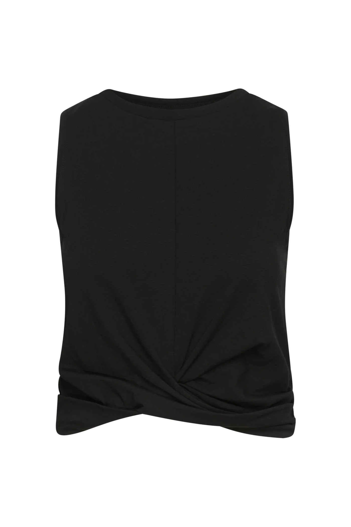 Hey Honey CROPPED TOP BLACK