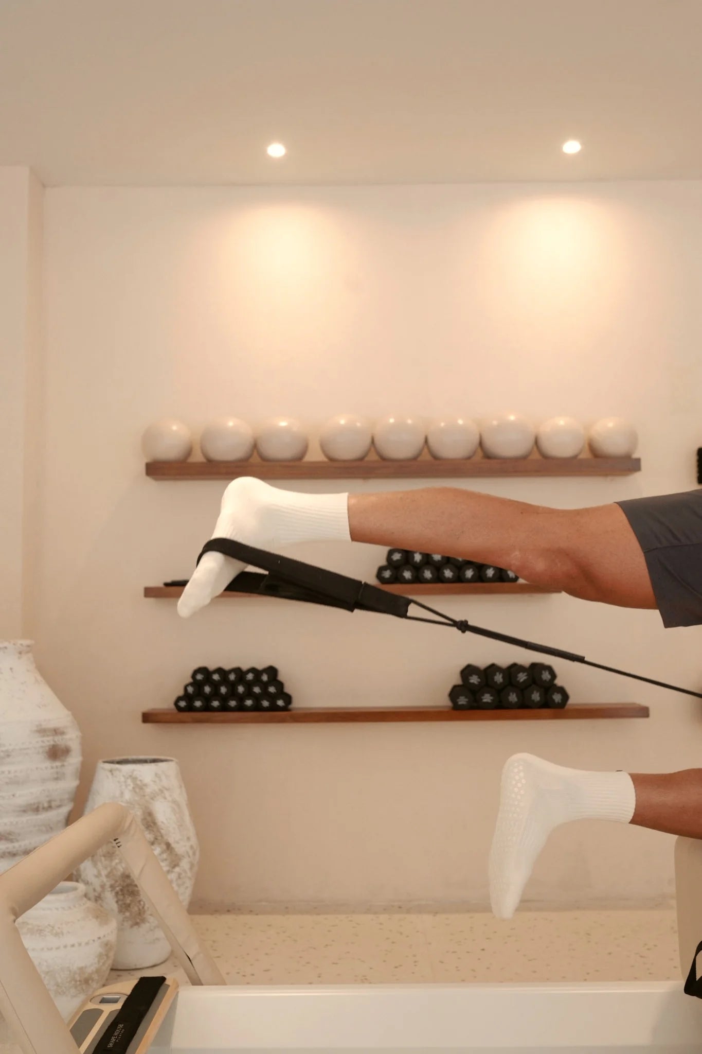 Kove - Les Basics Grip Socks White