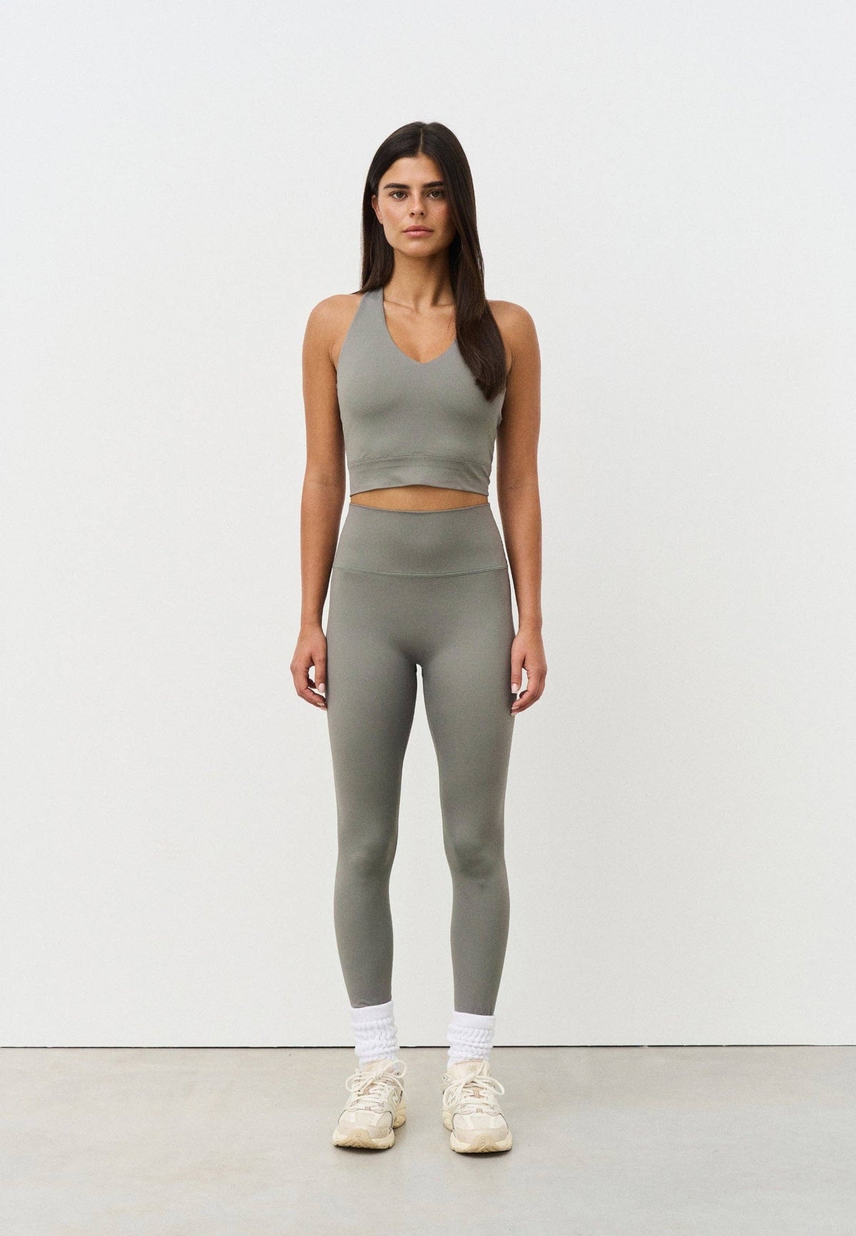 Sisterly Tribe Softsculpt-Leggings - Dunkeloliv