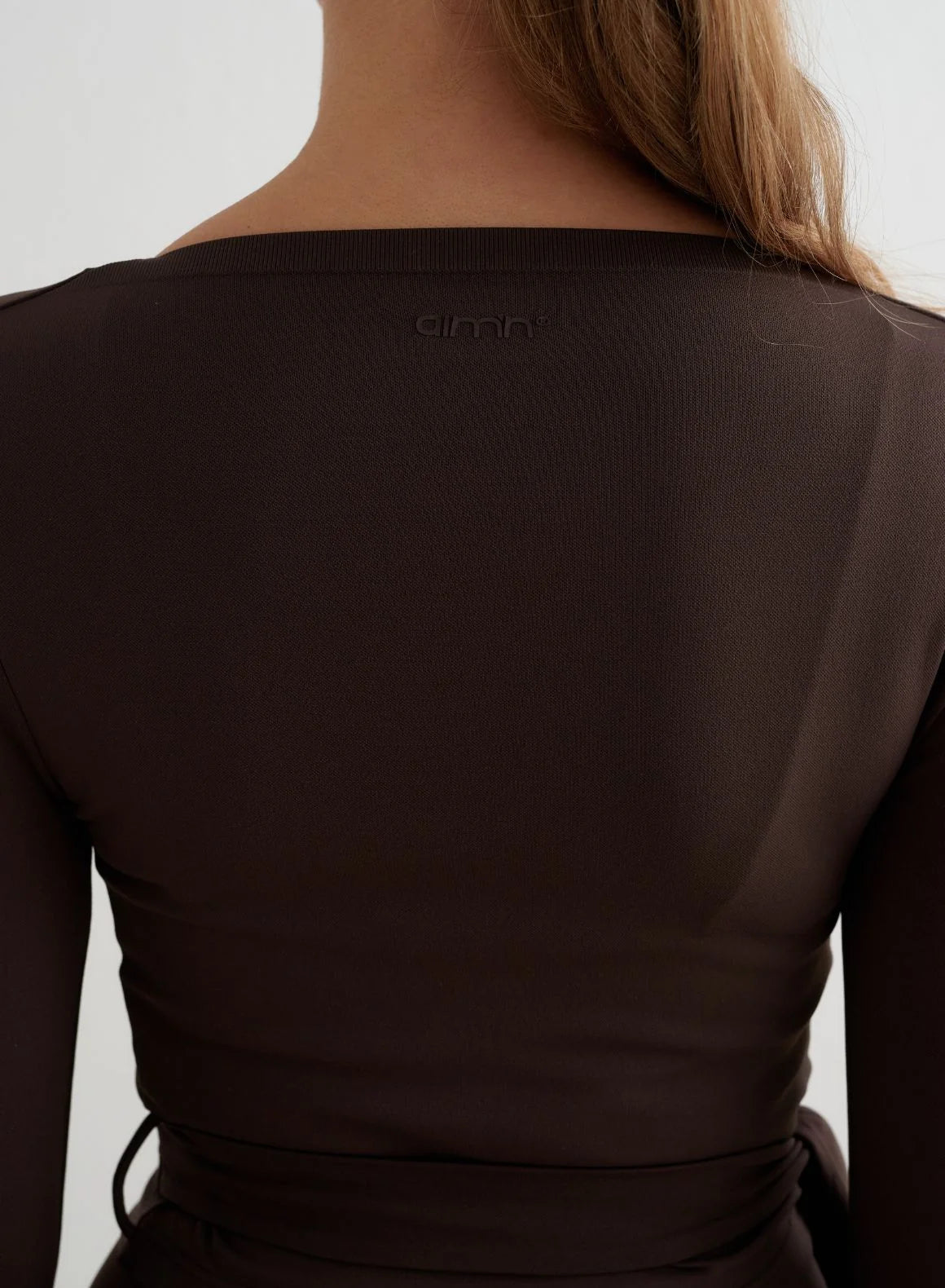 Aim'n Sportswear Shape Seamless Wrap Longsleeve chocolate