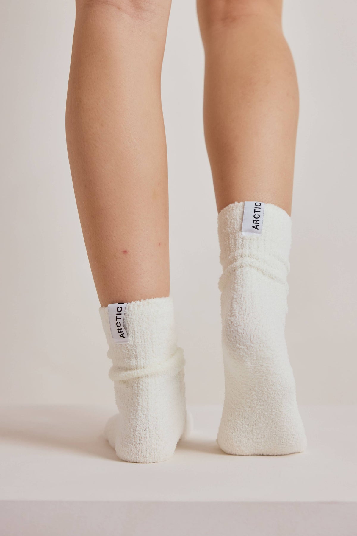 Cosy Socken - 100 % recycelt - Creme