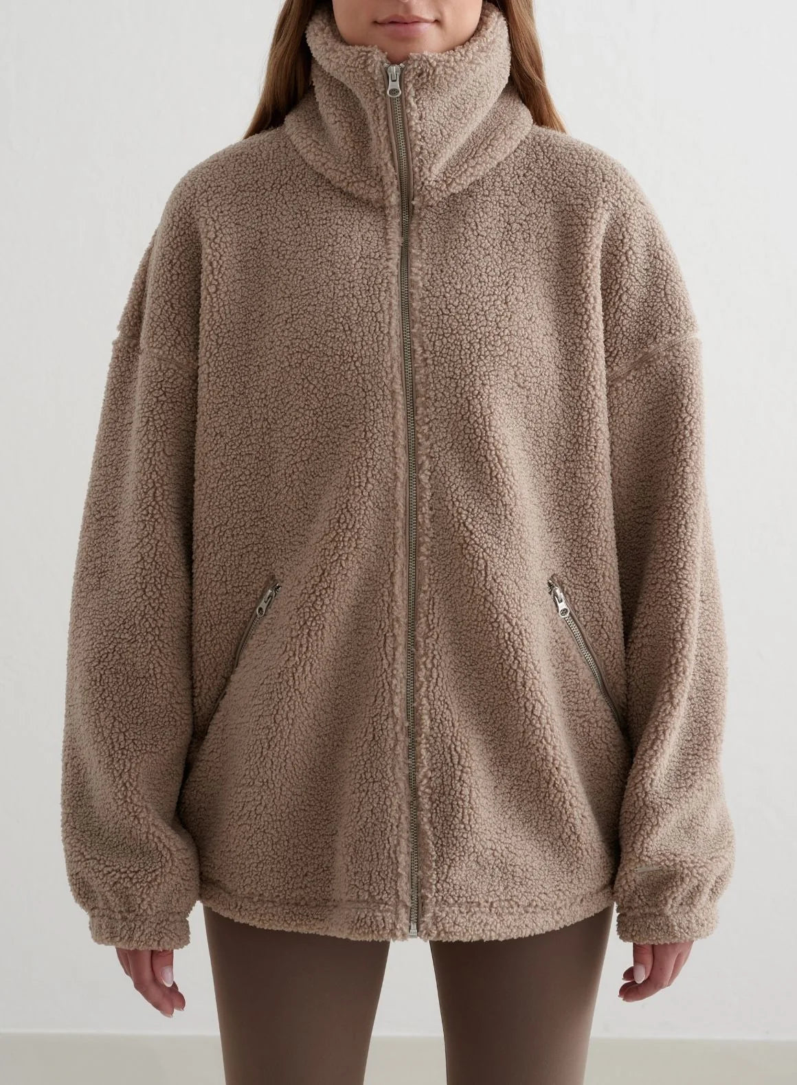 Aim'n Sportswear Pile Jacket Dark Clay