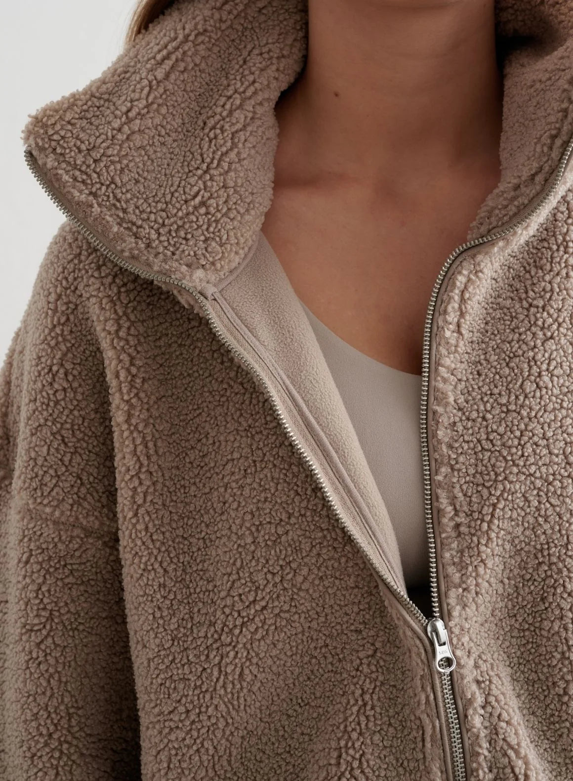 Aim'n Sportswear Pile Jacket Dark Clay