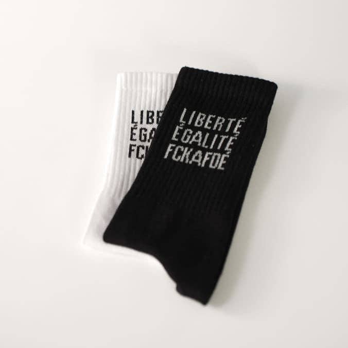 FCKAFDÉ Statement Socken - black