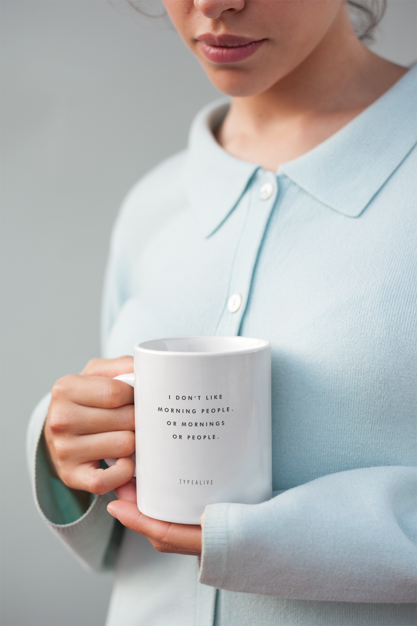 Tasse aus Keramik / Morning People
