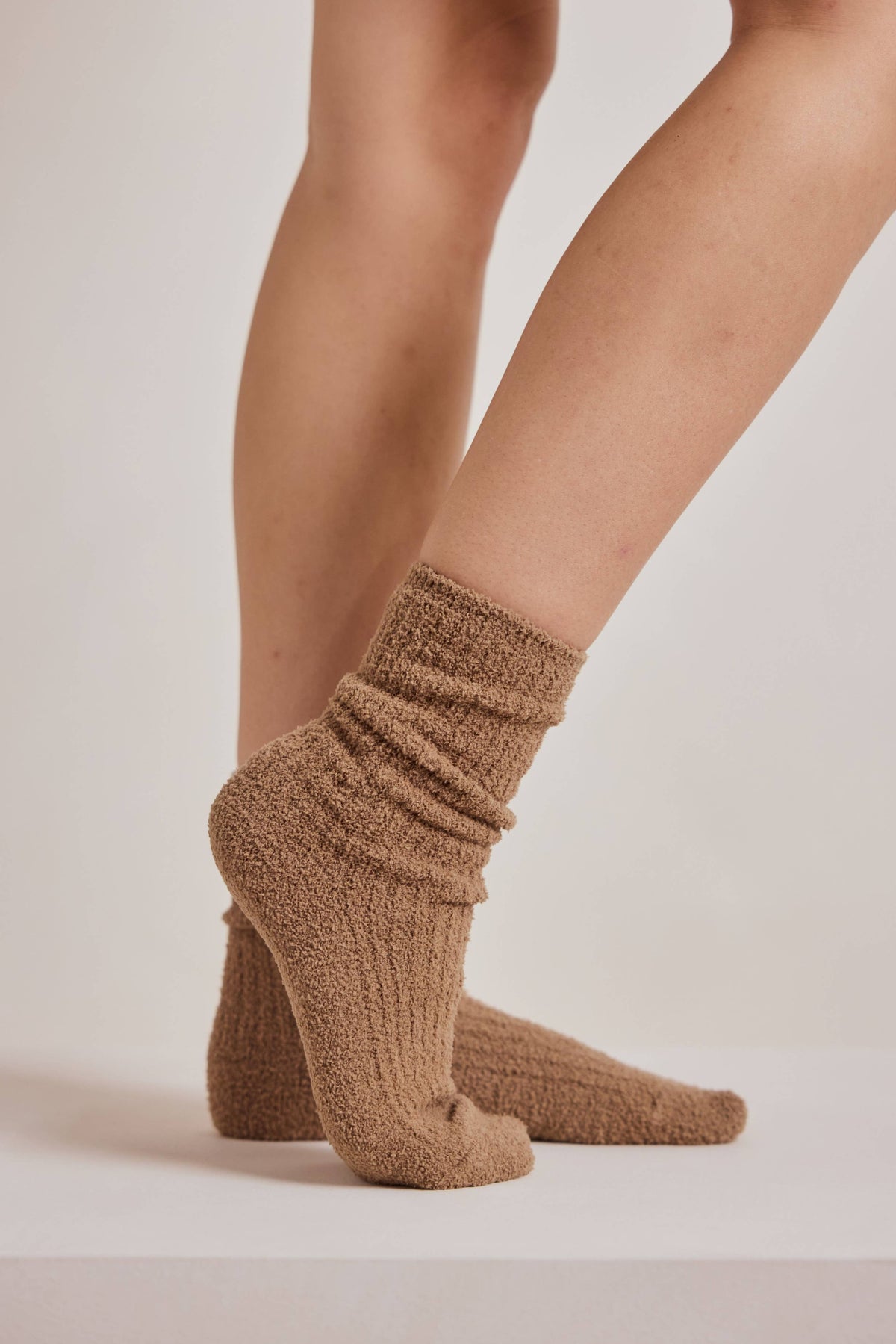 Cosy-Socken – 100 % recycelt – Beige