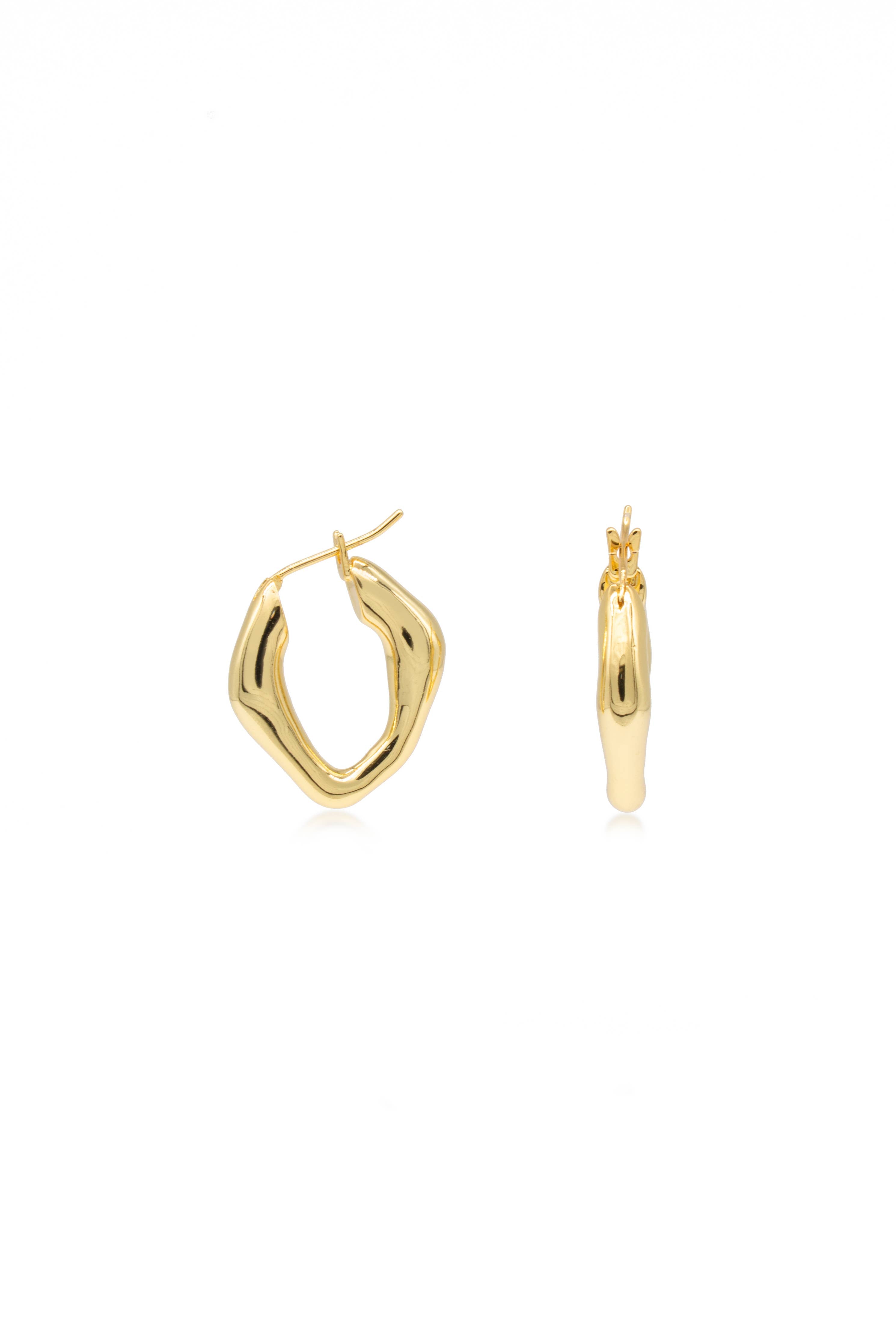 Arctic Fox Signature Creolen aus Gold — Liv