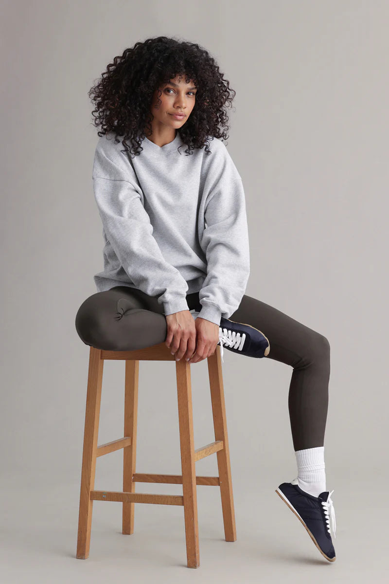Hey Honey SWEATSHIRT REFLECT GREY MELANGE