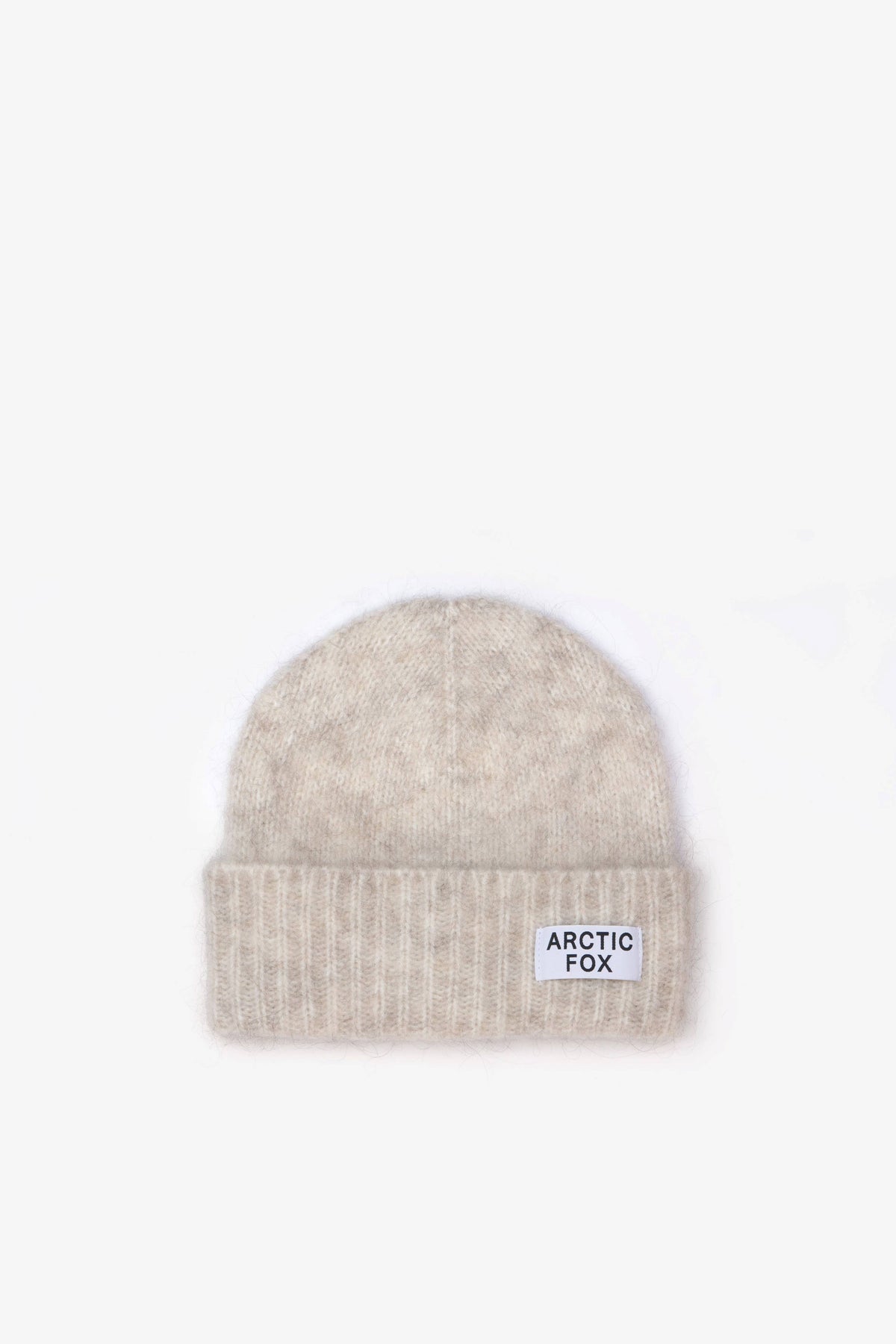 Arctic Fox Mohair Beanie – Alpine Ecru