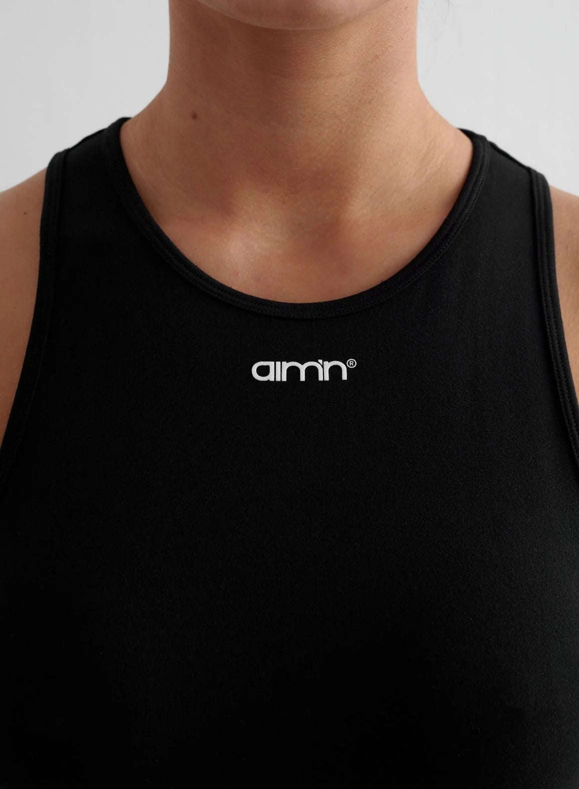 Aim'n Sportswear Soft Basic Singlet black