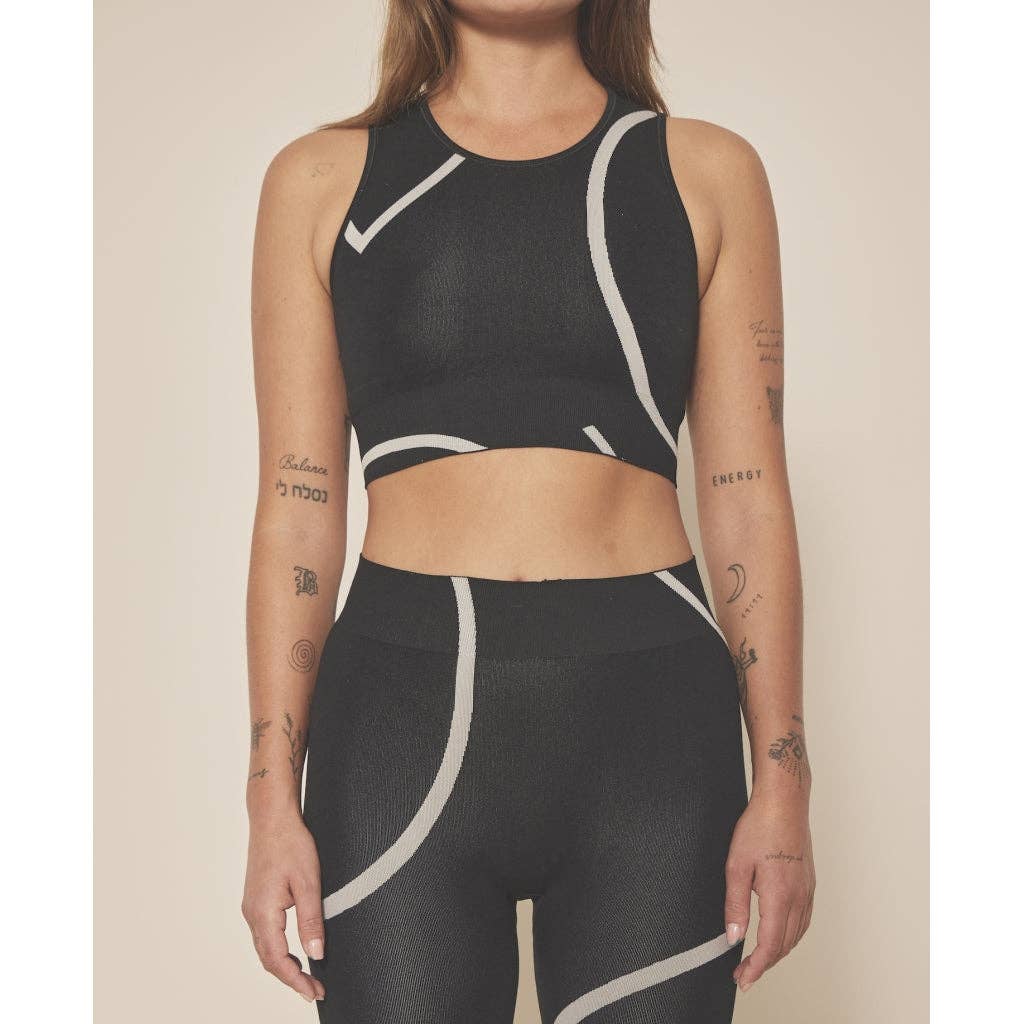 Loud Logo Leggings - Schwarz