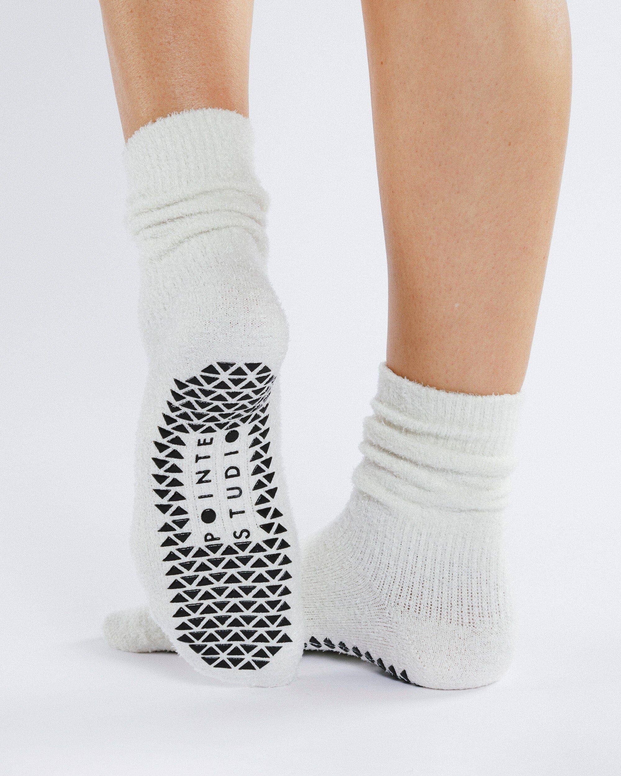 Happy Cloud Crew Grip Socke für Damen