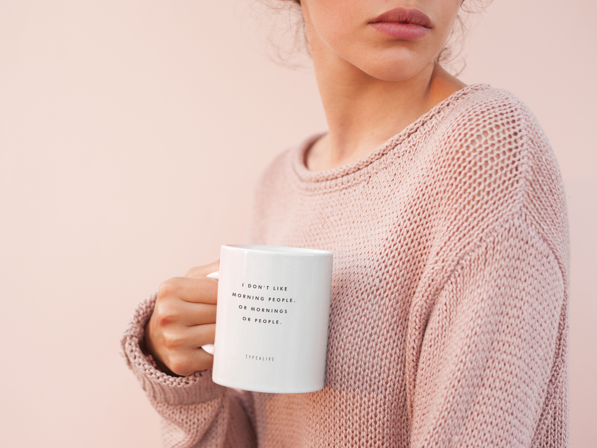 Tasse aus Keramik / Morning People