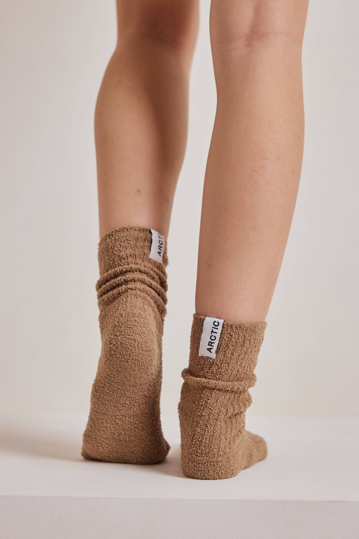 Cosy-Socken – 100 % recycelt – Beige