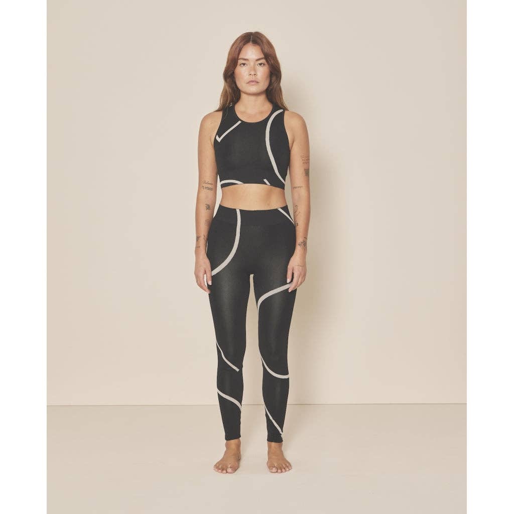 Loud Logo Leggings - Schwarz