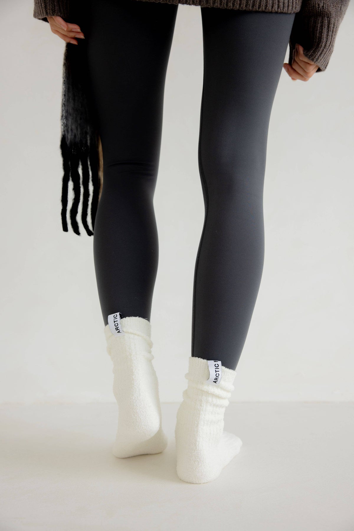 Cosy Socken - 100 % recycelt - Creme