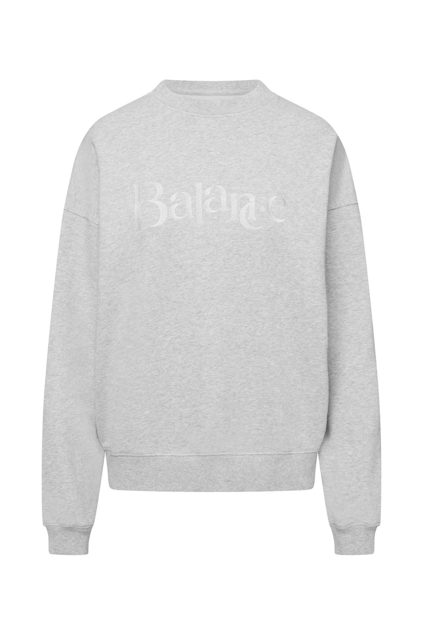 Hey Honey SWEATSHIRT BALANCE GREY MELANGE