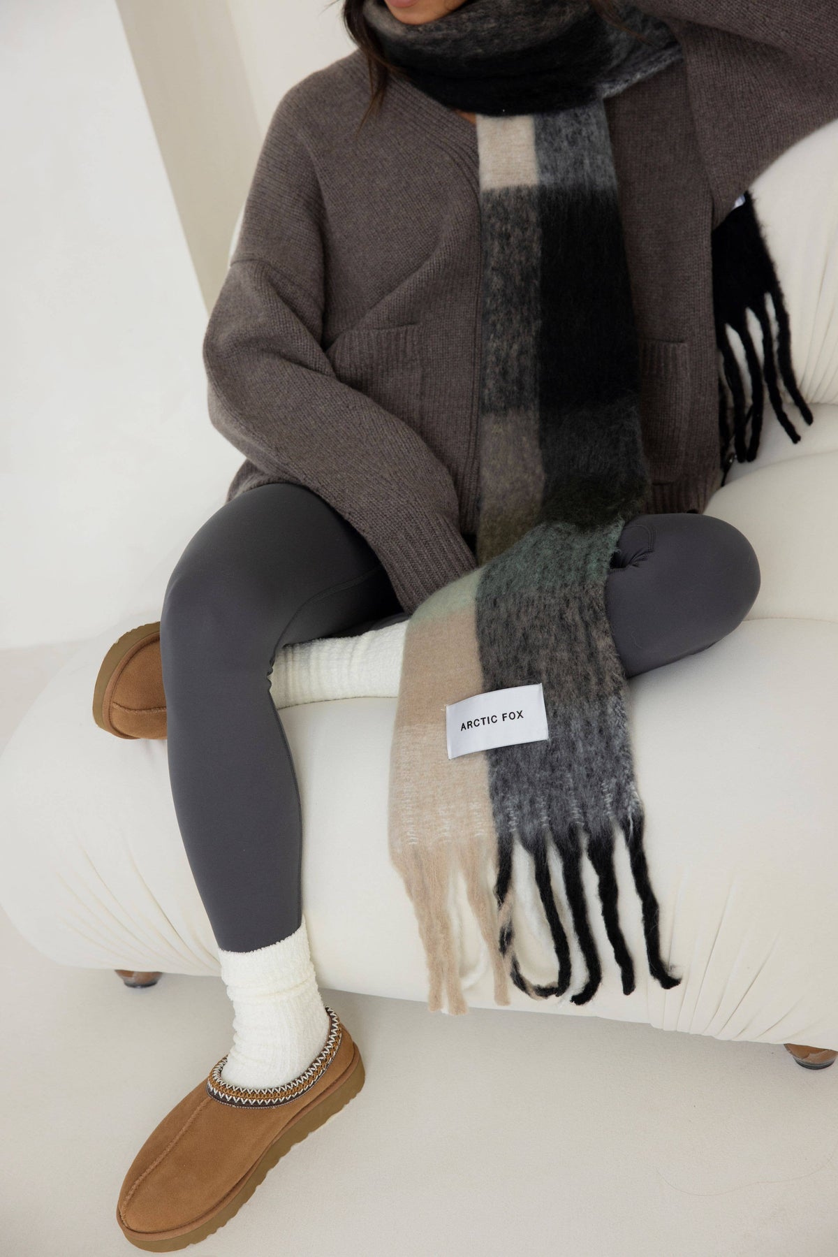 Cosy Socken - 100 % recycelt - Creme