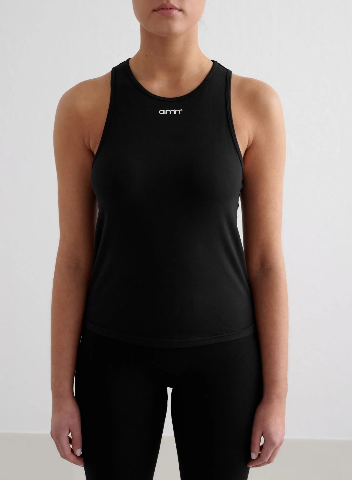 Aim'n Sportswear Soft Basic Singlet black