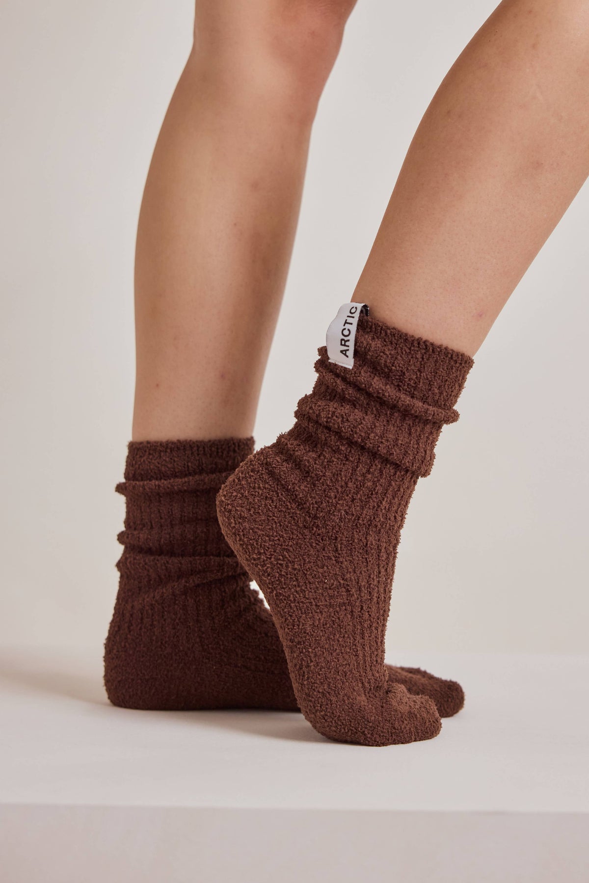 Cosy Socken - 100 % recycelt - Chocolate