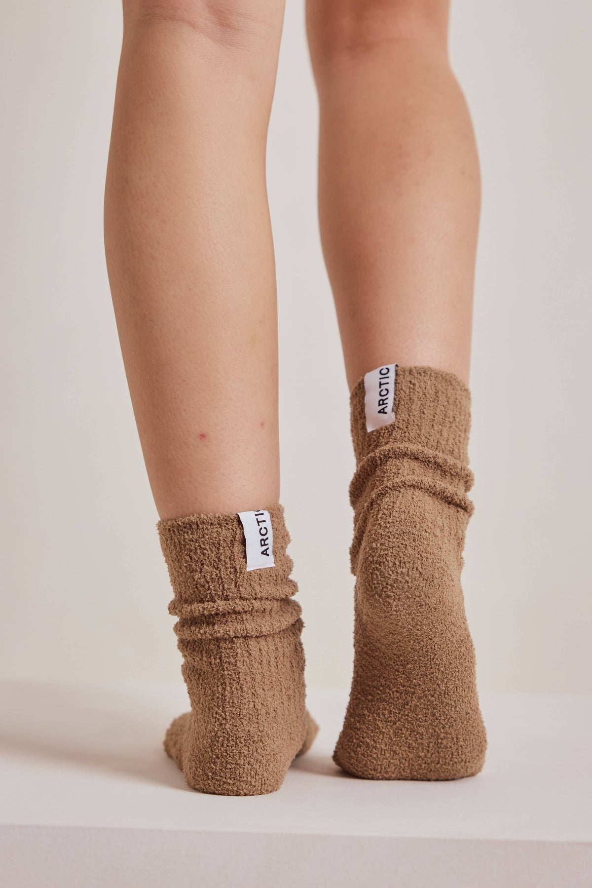 Cosy-Socken – 100 % recycelt – Beige