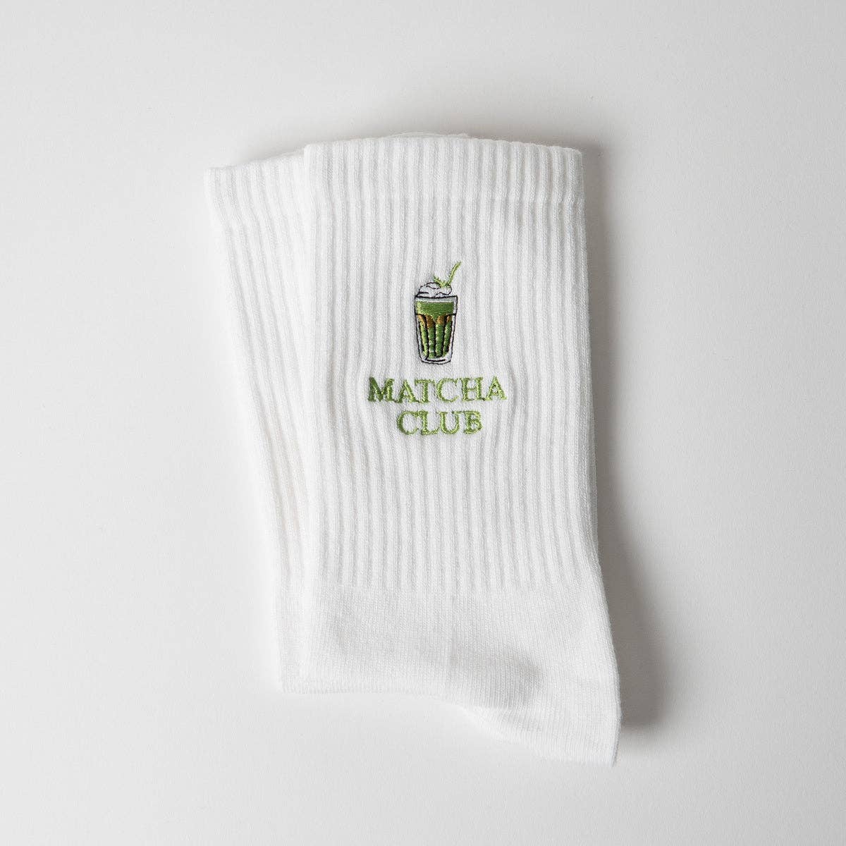 Matcha Club Statement Socken